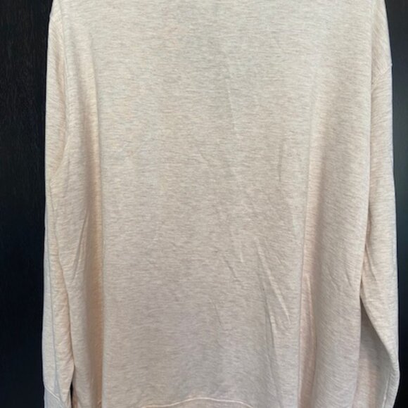 Athleta Sunrise V-Neck Sweatshirt, Size 2X - Toasted Brown Heathered - Picture 5 of 6